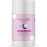 MAGSOL Natural Deodorant for Kids and Teens, Aluminum Free, Baking Soda Free, Magnesium Deodorant for Girls, Gentle for Sensitive Skin, Long Lasting Odor Protection, Enchanted Dreamer 2.6 oz