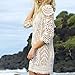 White Beach Cover Up Lace Bikini Cover Up Bathing Suit Cover White Crochet Dress