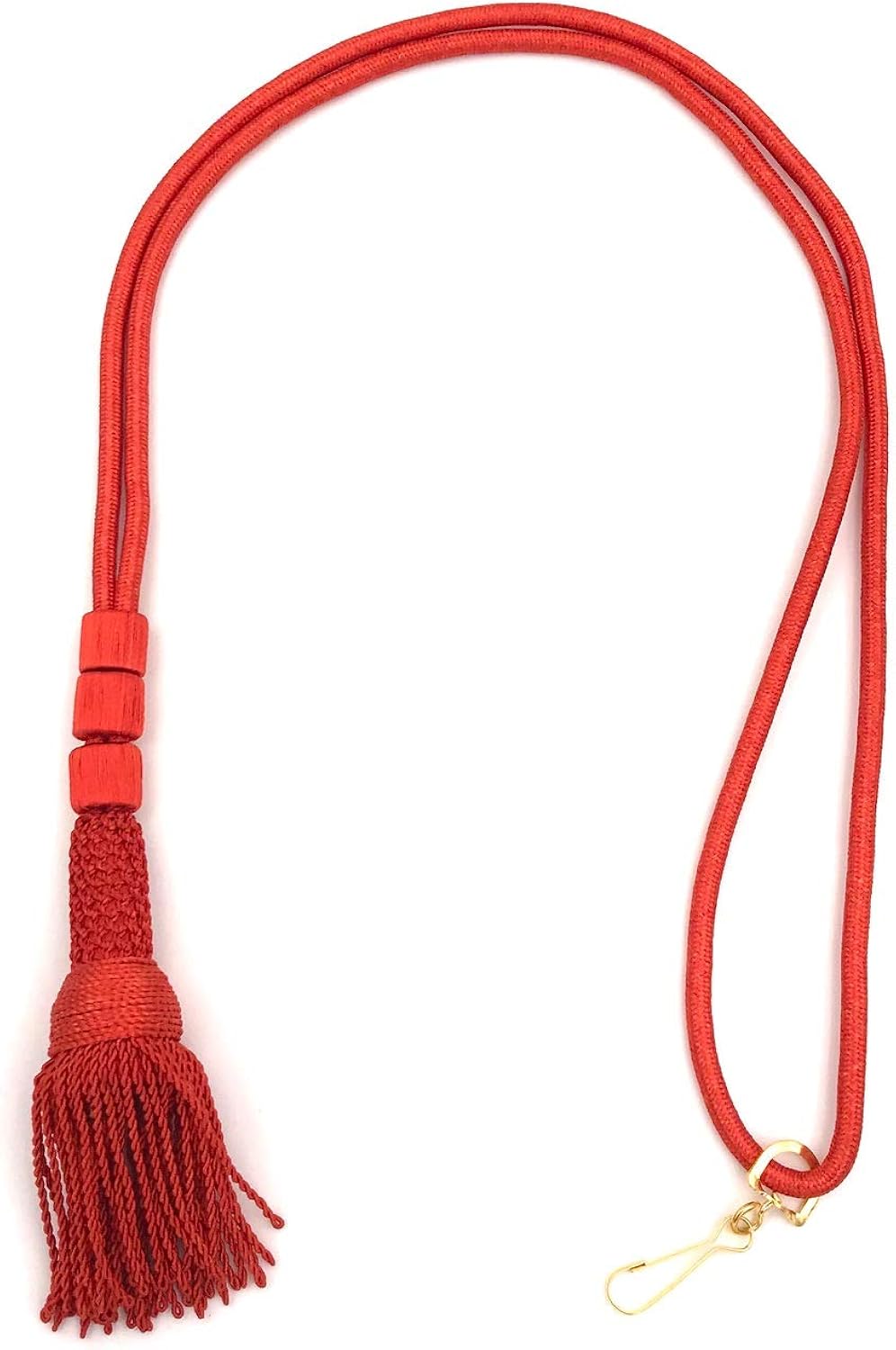 Mercy Robes Clergy Cord Red Metallic Gold Necklaces Men