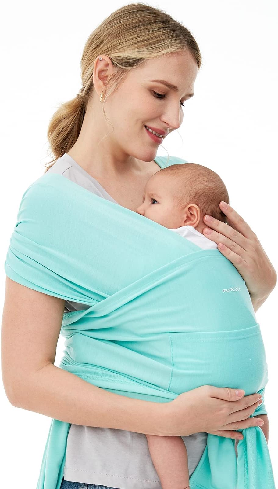 Momcozy Baby Wrap Carrier, Ergonomic Infant Slings for Newborn to