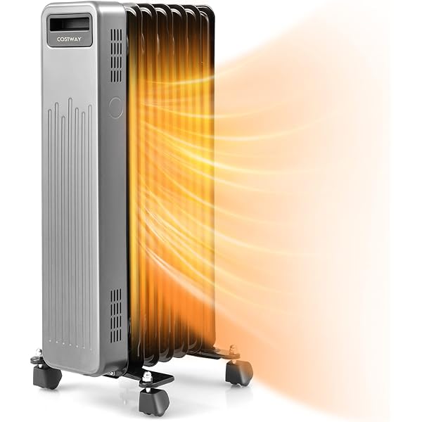 Amazon.com: Aikoper Oil Filled Radiator Heater, 1500W Electric Portable  Space Heaters for Indoor Use with Remote, Digital Thermostat, 4 Modes, 24h  Timer, Overheat u0026 Tip-Over Protection Quiet for Whole Room : Automotive