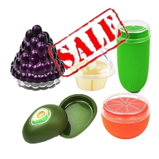 Summer Food Savers, de 5 protectores con forma fruta, aguacate ...