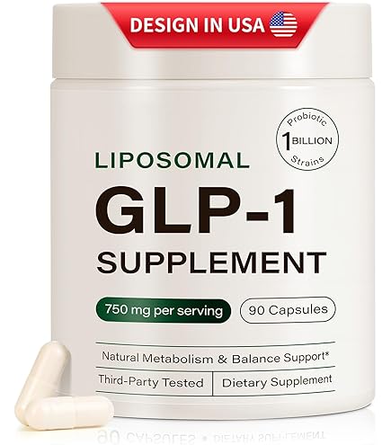 NLIEOPDA GLP-1 益生菌,AFU 多菌株益生菌+ 益生元,天然Akkermansia Muciniphila 益生菌 支援GLP-1 生產和抑制食慾男女皆宜: 健康與家庭