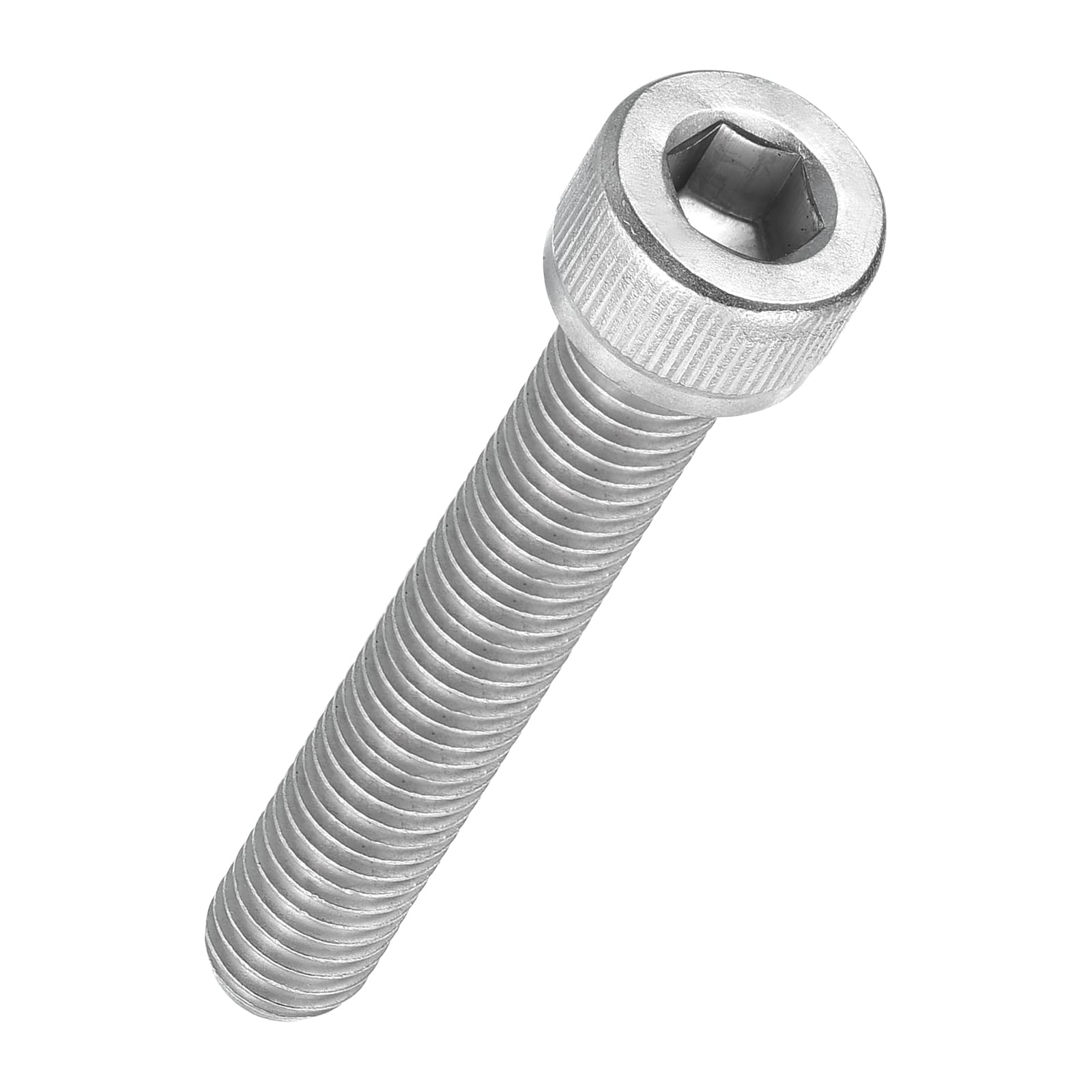Kozelo 12pcs Socket Head Cap Screws - [M8-1.25 x 50mm] 304 Stainless Steel Allen Socket Drive for Electrical Motor 3D Printing Fan Engine Replacement Use, Silver — image 1