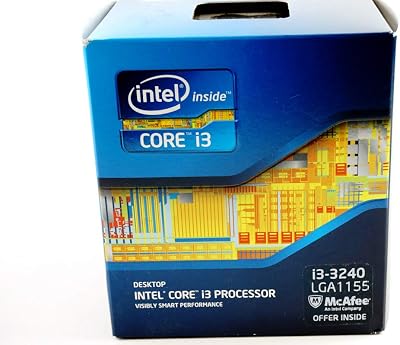 Intel Core i3-3240 CPU 3.4GHz 2 Core 4 Threads LGA1155 Socket Processor