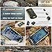 Snopow M9 Lte Ip68 Waterproof Dustproof Shockproof Rugged Outdoor Hiking 4g 3g 2g Unlocked Cell Phone Dual Sim Quad Core Android 5.1/ptt Walkie Talkie NFC OTG LED Torch Gps 4.5 Inch Smartphone（yellow）