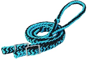 Weaver Leather Braided Nylon Barrel Rein, Hurricane