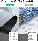 Bingobang 2 PCS Absorbent Bath Mat Set Non Slip Diatom Mud 45x75 cm 45x60 cm view 4