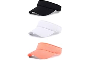 NTLWKR Sun Visor Hat Adjustable Velcro Outdoor Sports Cap for Men Women Adults