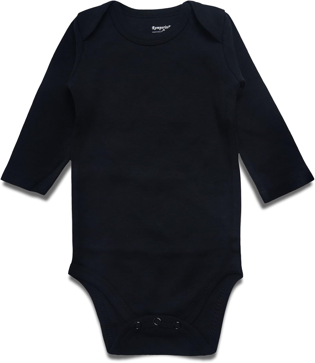 ROMPERINBOX Unisex Solid Baby Bodysuit 0-24 Months: Clothing