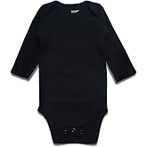 ROMPERINBOX Unisex Baby Onsies Solid Baby Bodysuit Romper Blank for 0-24 Months Boys Girls