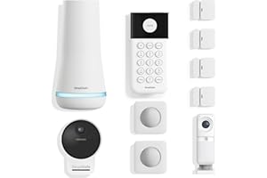 SimpliSafe 10 Piece Wireless Home Security System with Outdoor Camera- Optional 24/7 Professional Monitoring - No Contract - Compatible with Alexa and Google Assistant