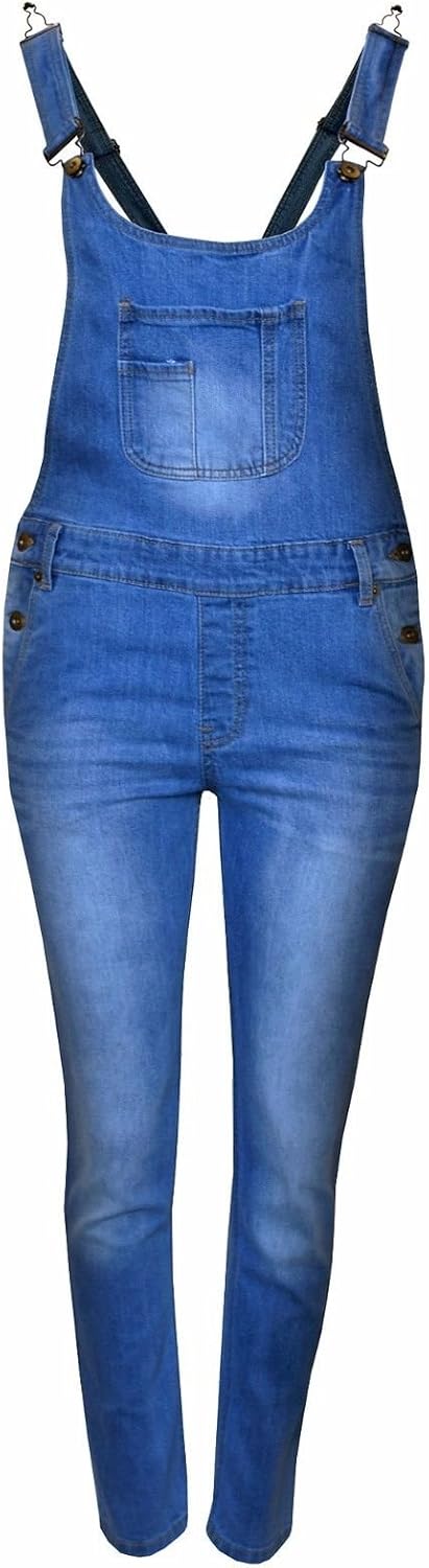 full length dungaree dress