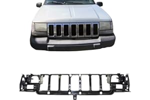 Titanium Plus Autoparts Front Header Panel Compatible For 1996-1998 JEEP Grand Cherokee Fits CH1220114 55054996A0