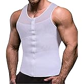 MISS MOLY Compression Shirts for Men to Hide Gynecomastia Moobs Slimming Body Shaper Vest Abs Tank Top Undershirt