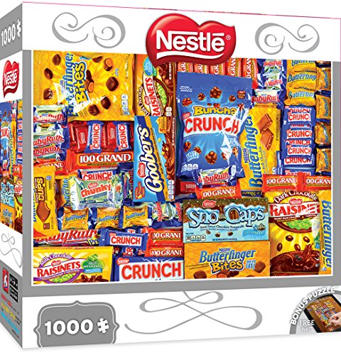 Masterpieces candy brands nestle puzzle, 1000-piece