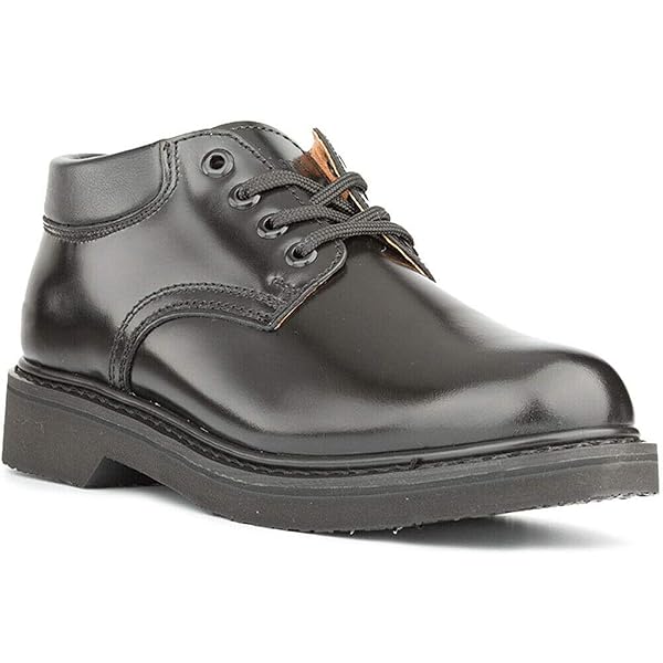 HANDPOINT OXFORD MEN’S BLACK SLIP RESISTANT DURABLE FASHION BREATHABLE EH WORK SHOE 82102 (7 EE)
