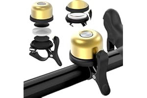 OOPSCOOL Bike Horn,120dB Bicycle Bells IPX4 Waterproof Bike Bell with 300mAh Battery Operated Electric Horn for Mountain/Road Bike/Scooters Adult and Kids