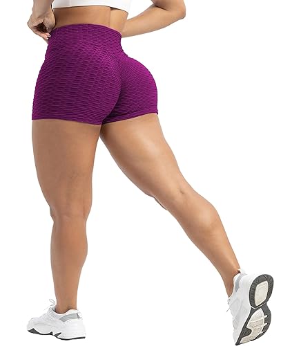 GYMSPT High Waisted Booty TIK Tok Yoga Shorts Leggings for Women