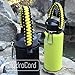 Gearproz HydroCord 1.0 Handle with Wide Mouth Ring and Carabiner, Compatible with 12-64 oz Water Bottles, Hydroflask 1.0, Iron Flask, Thermoflask & Wide Mouth 2.28