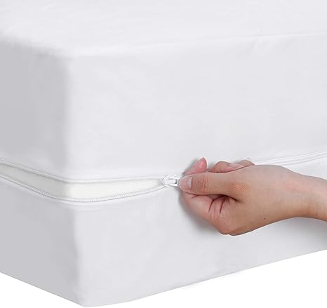 Amazon Com Zippered Waterproof Mattress Protector Twin 6 Side Waterproof Mattress Encasement Twin Mattress Cover Box Spring Encasement Kitchen Dining