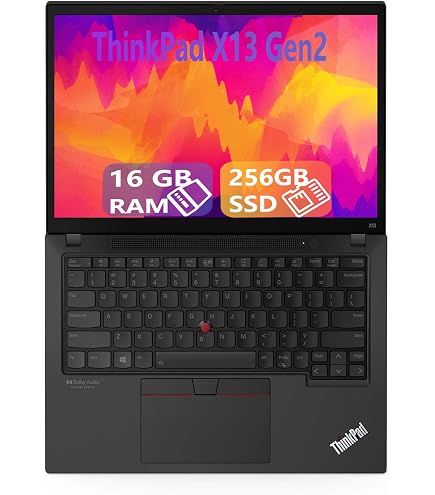 Amazon.com: Lenovo ThinkPad X13 Gen 1 Laptop, Intel Core i5-10210U