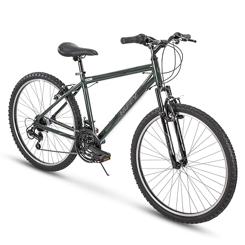 Huffy Mountain Bikes for Men, Inch Sizes, Multiple Speeds,  Suspension Available, Fat Tire Option, Sleek Graphics, Disc Brakes  Available,