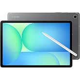 Samsung Galaxy Tab S10 FE 128GB WiFi Android Tablet, US Version, Gray | Large Display, Long Battery Life, Exynos 1580 Processor, IP68 Water-Resistant, 90 Hz Refresh, S Pen for Note-Taking