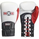 Ringside Lace IMF Tech Boxing Training Sparring Gloves | 100% full grain leather gloves featuring pre-curved injected molded foam and a segmented cuff for ultimate wrist support
