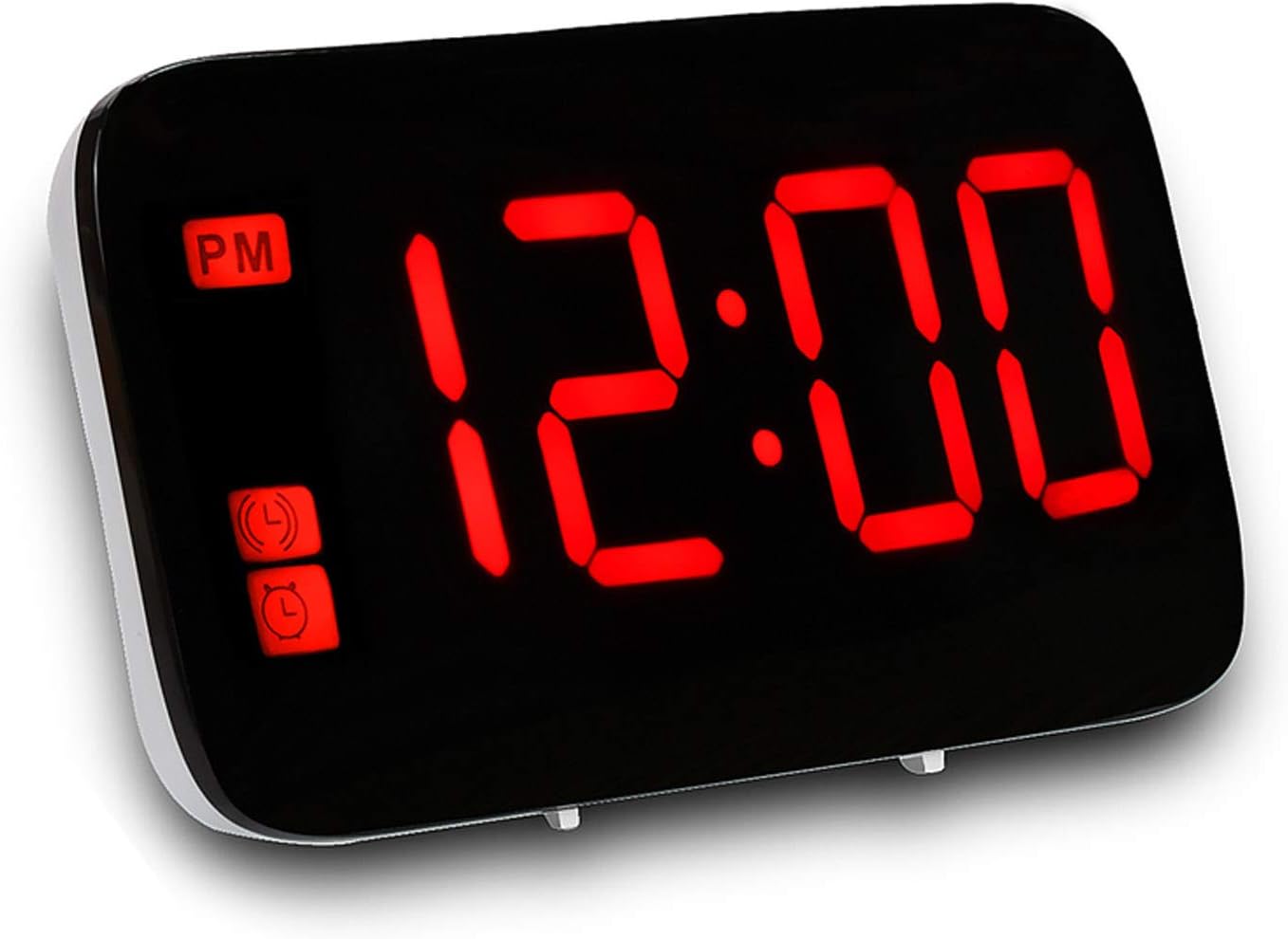 Multifunction Dimmable Silent LED Digital Alarm Clock with USB Cable