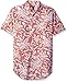 Van Heusen Men's Printed Slub Short Sleeve Shirt