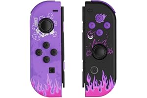 Moonag Controller for Nintendo Switch, Replacement Wireless Controllers with Dual Vibration/Wake-up/Motion Control, for Switch