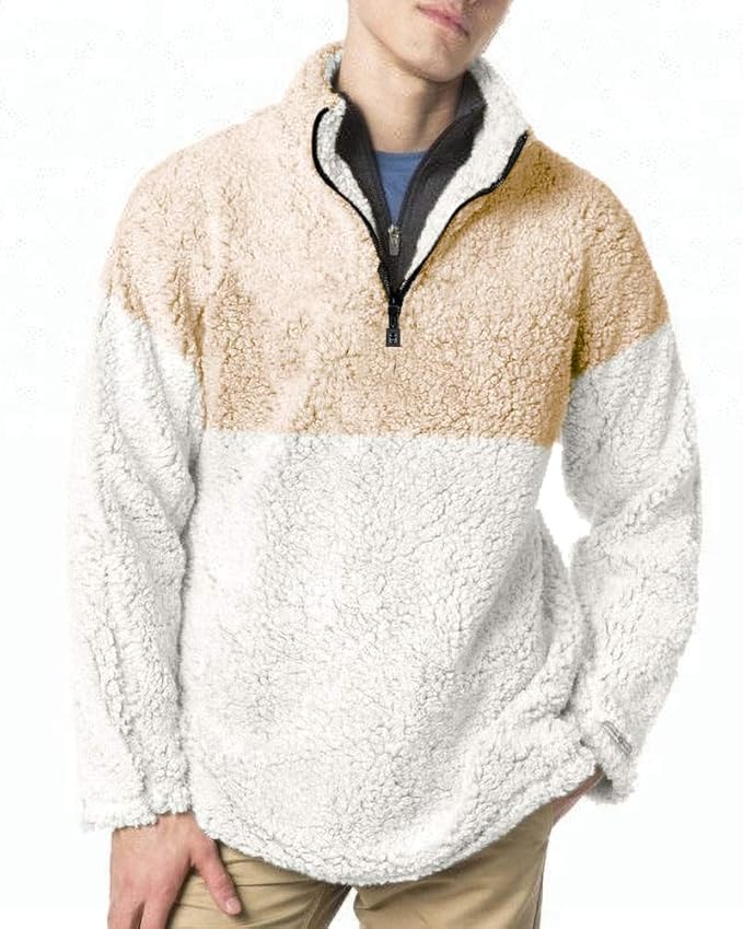 men fuzzy hoodie