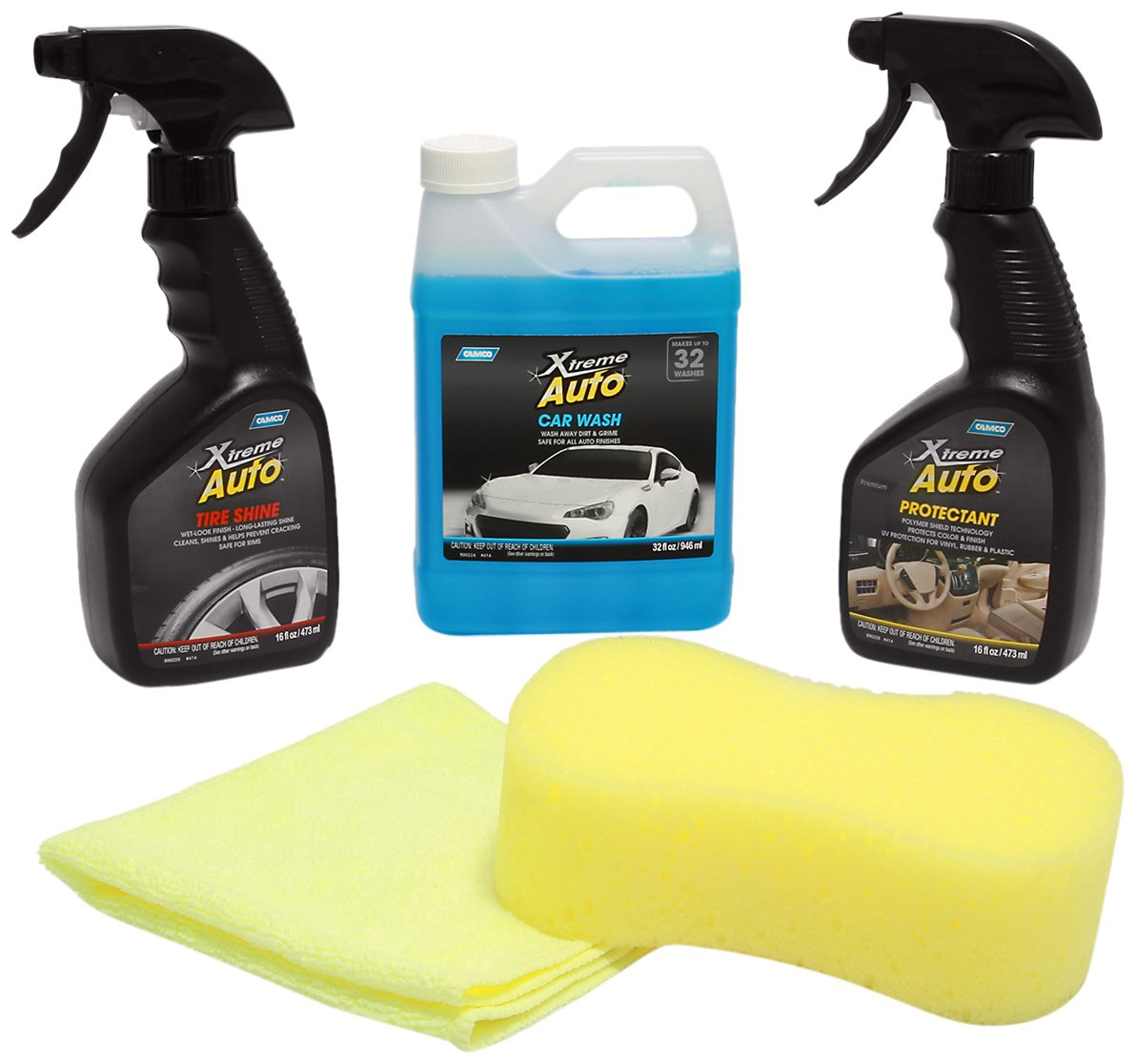 Camco Xtreme 5Piece Deluxe Car Care Kit, Includes Car Wash