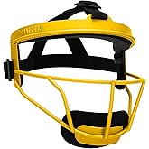 Dinictis Softball Face Mask, Lightweight, Comfortable, with Wide Field Vision, Durable and Safe Face Guards, Premium Protective Softball Fielder's Mask