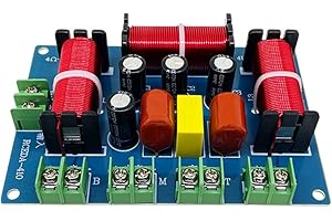 TAMOSH 4 Way Speaker Audio Frequency Divider Midrange+Bass 4 Way Speaker Audio Frequency Divider Home Theater Speaker Divider