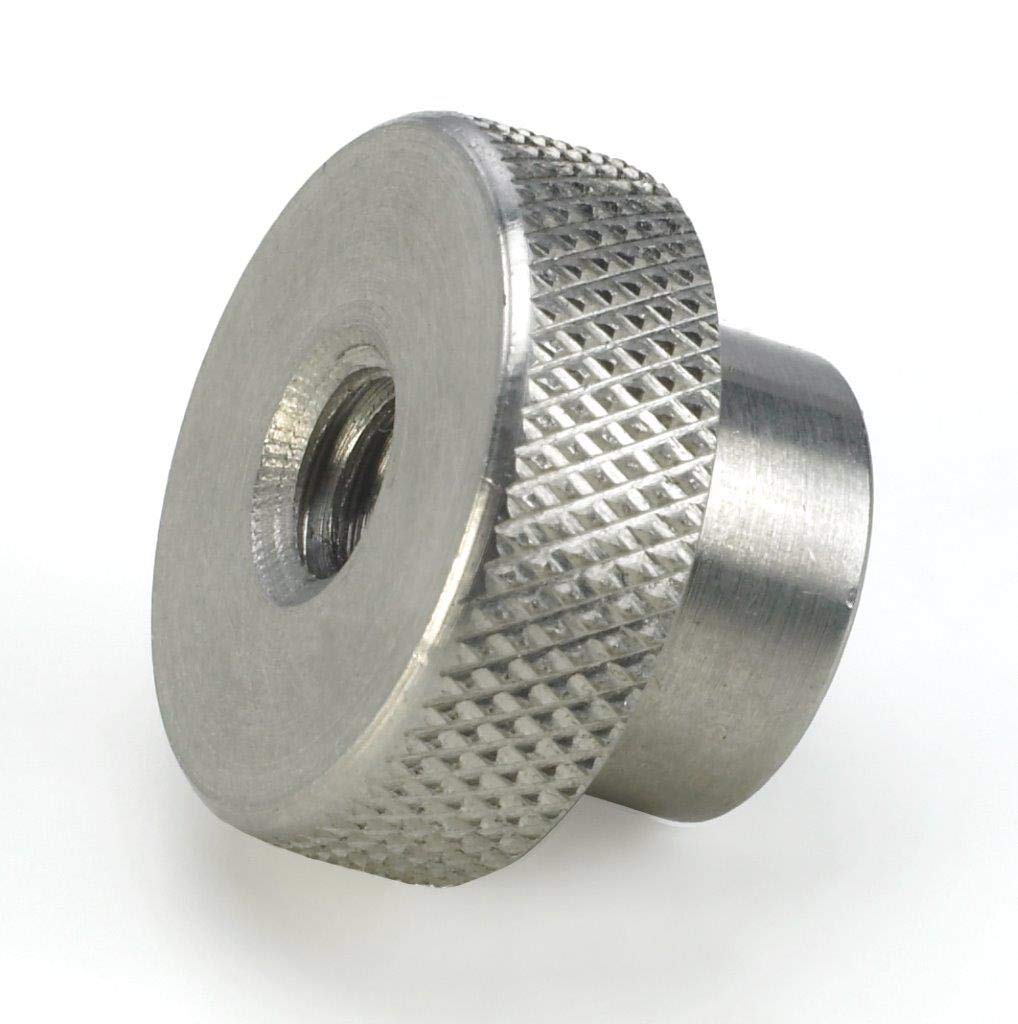 Morton Stainless Steel Knurled Head Nuts, Inch Size, 440 Thread Size