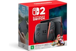 Bundle Nintendo Switch 2 + Mario Kart World - Modelo Nacional de Tomada