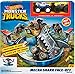 Hot Wheels Monster Trucks Mecha Shark FACE-Off Play Set