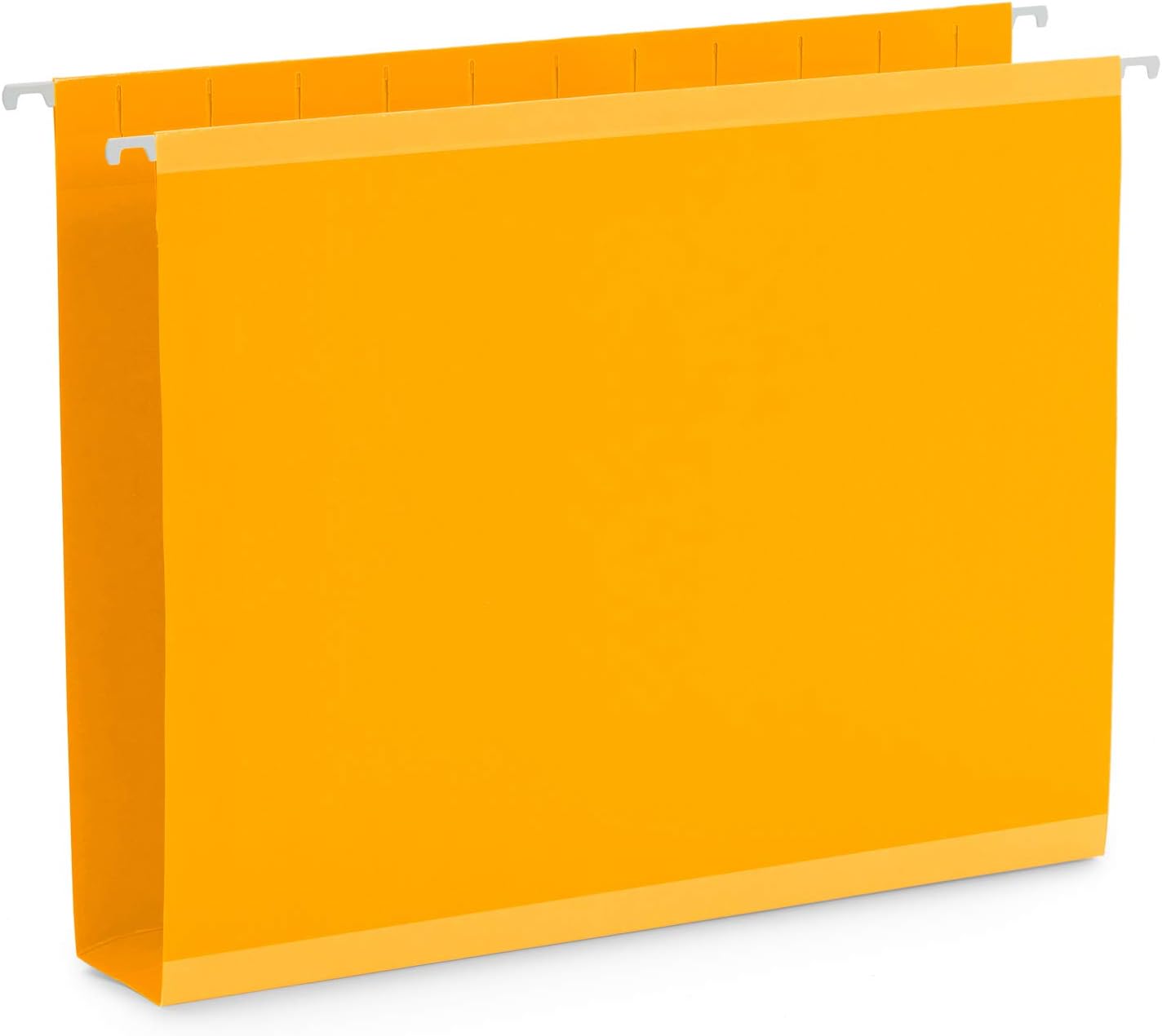 Blue Summit Supplies Extra Capacity Hanging File Folders, 25 Reinforced Hang Folders, Heavy Duty 2 Inch Expansion, Designed for Bulky Files, Medical Charts, Assorted Colors, Letter Size, 25 Pack : Office Products