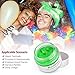 HailiCare Green Hair Wax 4.23 oz, Professional Green Hair Wax, Natural Matte Hairstyle Hair Dye Wax for Party, Cosplay (Upgrade Glass Jar)