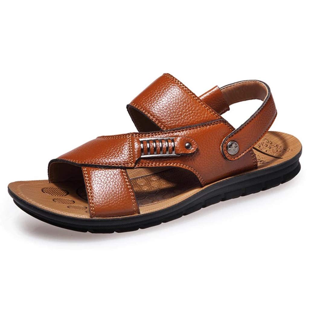 Amazon Com Eruption Outdoor Leather Sandals Breathable