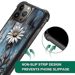 CARLOCA Compatible with iPhone 12 Case,Wood Grain