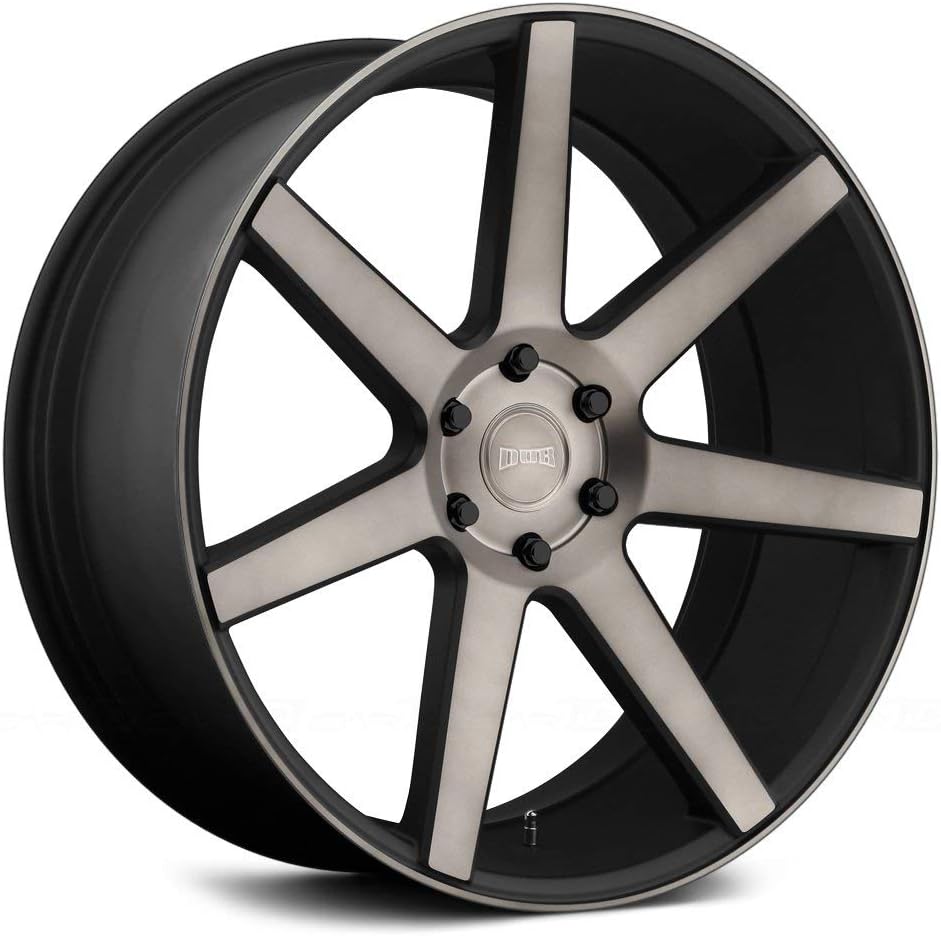 DUB S127 FUTURE Black Wheel tpms (24 x 10. inches /6 x 135 mm, 30 inches Offset)