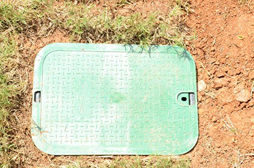 NDS 117BC 13-Inch by 20-Inch Valve Box Overlapping Cover-ICV, Jumbo