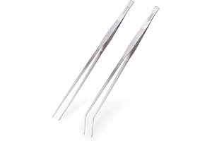 VORESTIC Aquarium Tweezers (Straight & Curved, 23.6")