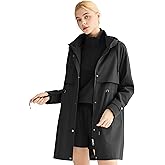 Orolay Women's Long Windbreaker Hooded Light Jacket Active Outdoor Anoraks