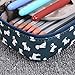 BTSKY Cute Pencil Case -- High Capacity Floral Pencil Pouch Stationery Organizer Multifunction Cosmetic Makeup Bag, Perfect Holder for Pencils and Pens (puppy)