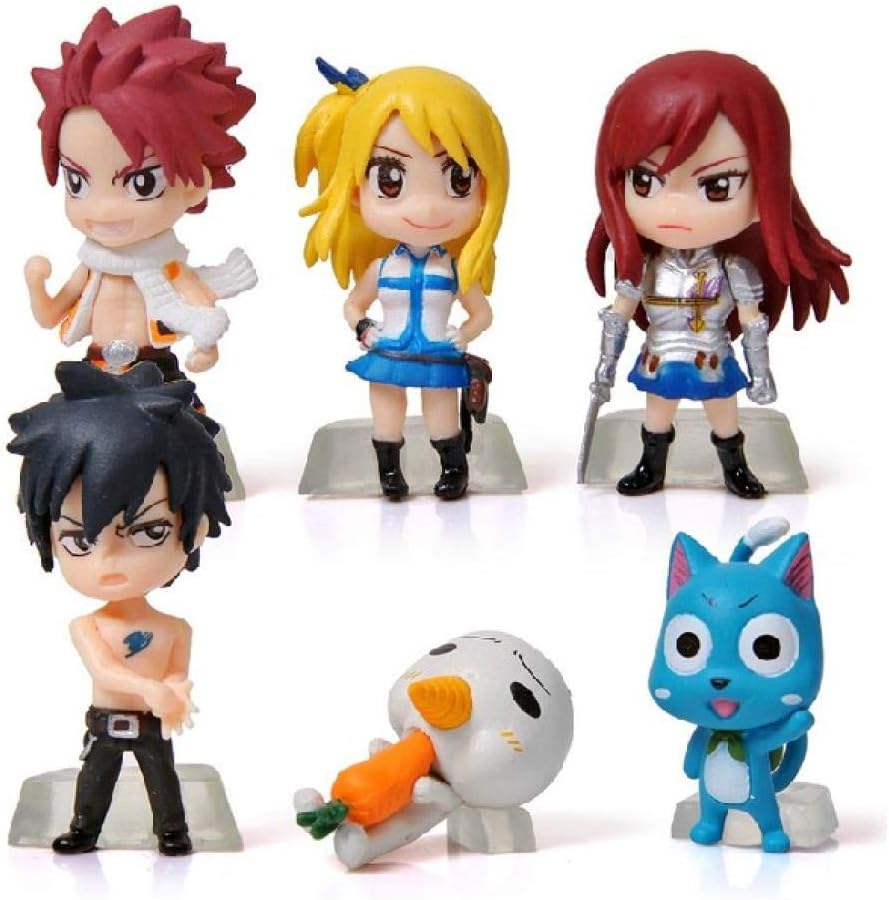 Yyhj Modele Cadeau Figurine Chambre Creative Boite Dordinateur Fairy Tail Lucinas Habby Grey Elisa Fairy Tail Hand Model Doll 4 Models Decoration De La Maison Accessoires De Decoration Betwin360 Tv