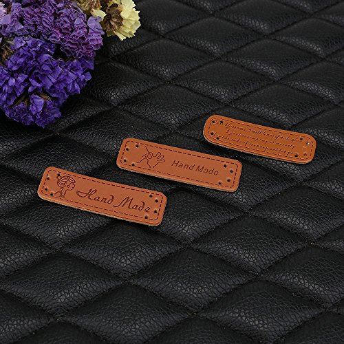 ISKYBOB Set of 24 "Handmade" Embossed Tag with Holes for Sewing & Craft DIY - Thumbnail 5
